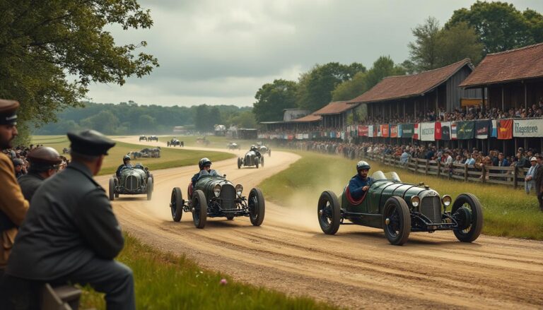 découvrez l'histoire et l'évolution des 24 heures du mans, la célèbre course automobile née en 1923, et plongez dans ses origines fascinantes.