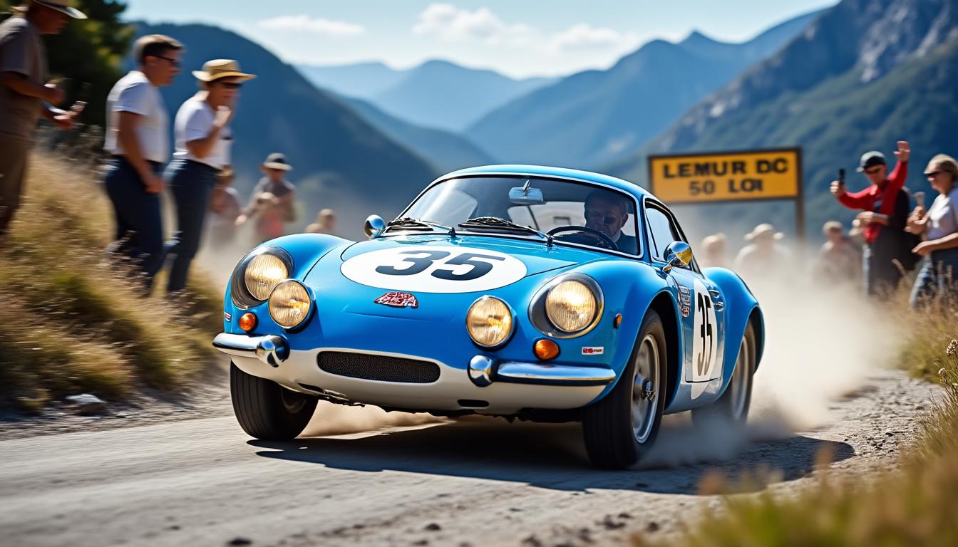 découvrez l'alpine a110 berlinette, la légendaire sportive française qui a marqué l'histoire du rallye dans les années 1960 par ses performances et son design emblématique.