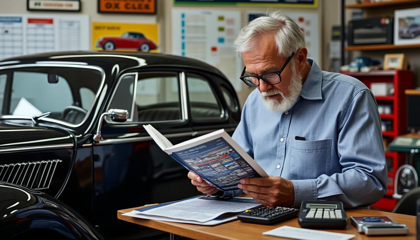 découvrez comment lire correctement une cote argus pour voiture de collection et éviter les pièges lors de l'évaluation de votre véhicule ancien.