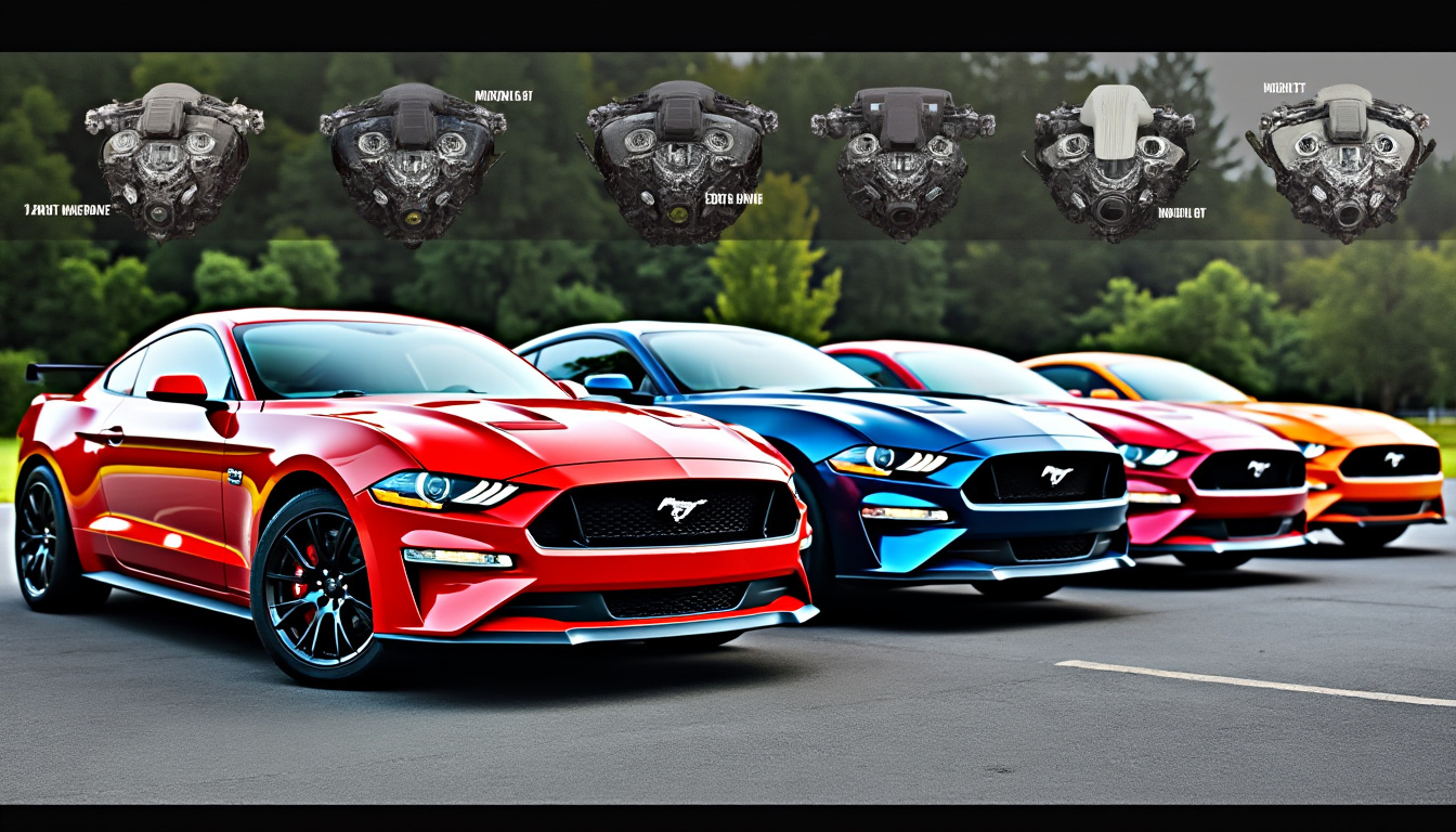 découvrez l'histoire de la ford mustang gt, ses générations emblématiques, le moteur v8 puissant et les critères essentiels pour choisir le millésime idéal.