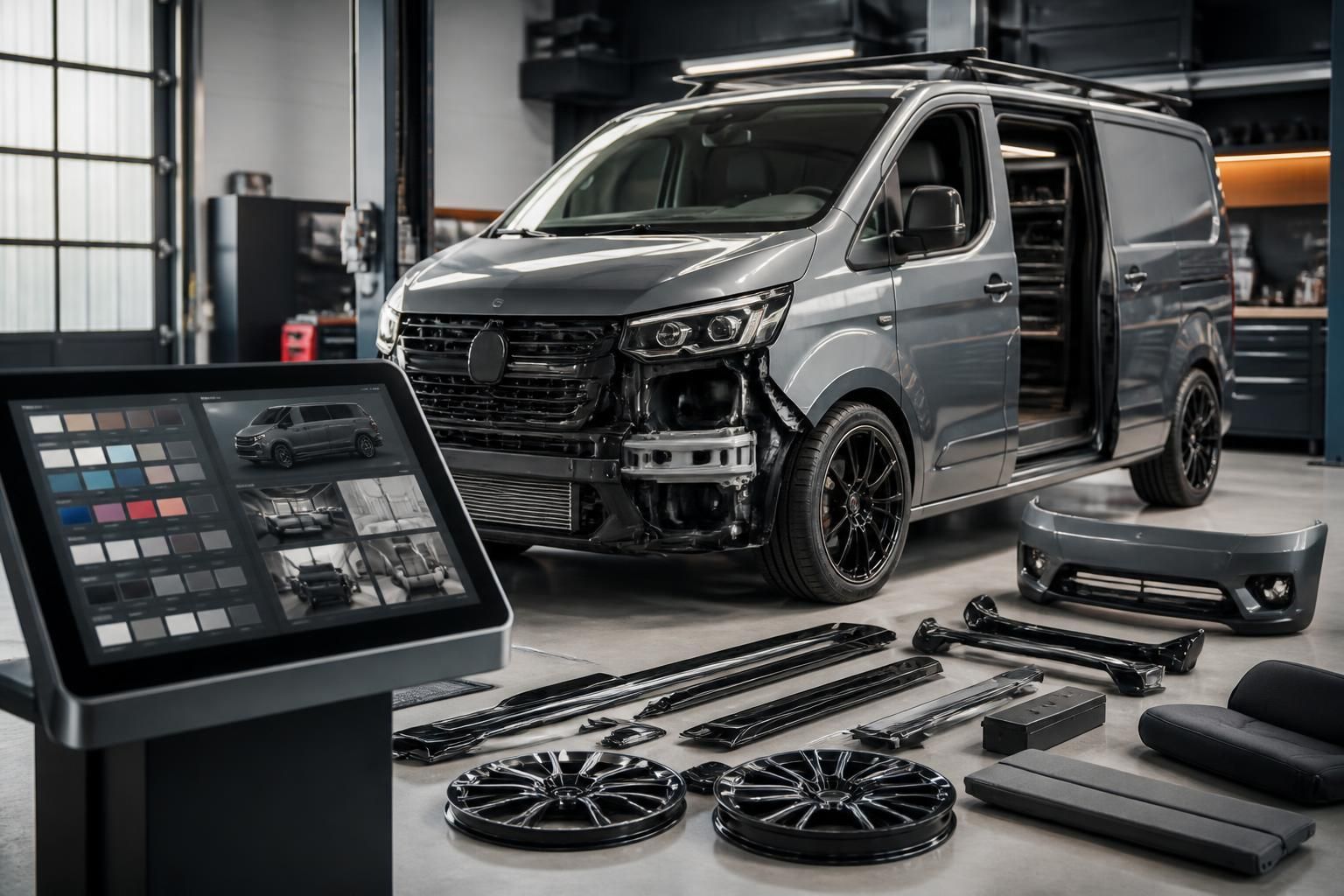 découvrez le ford transit custom : personnalisez votre véhicule, trouvez des pièces détachées et utilisez notre configurateur en ligne pour créer le fourgon idéal selon vos besoins.