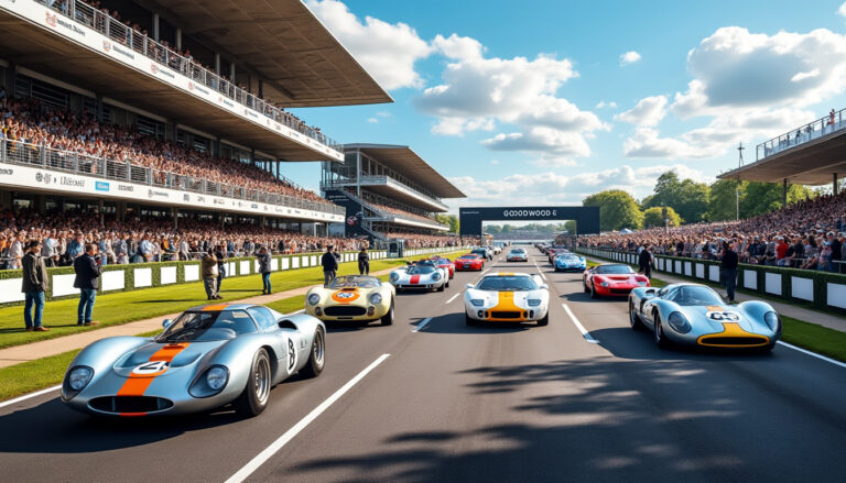 découvrez le programme complet, les plateaux exceptionnels et les clichés exclusifs de la dernière édition du goodwood 2025. plongez au cœur de cet événement automobile incontournable.