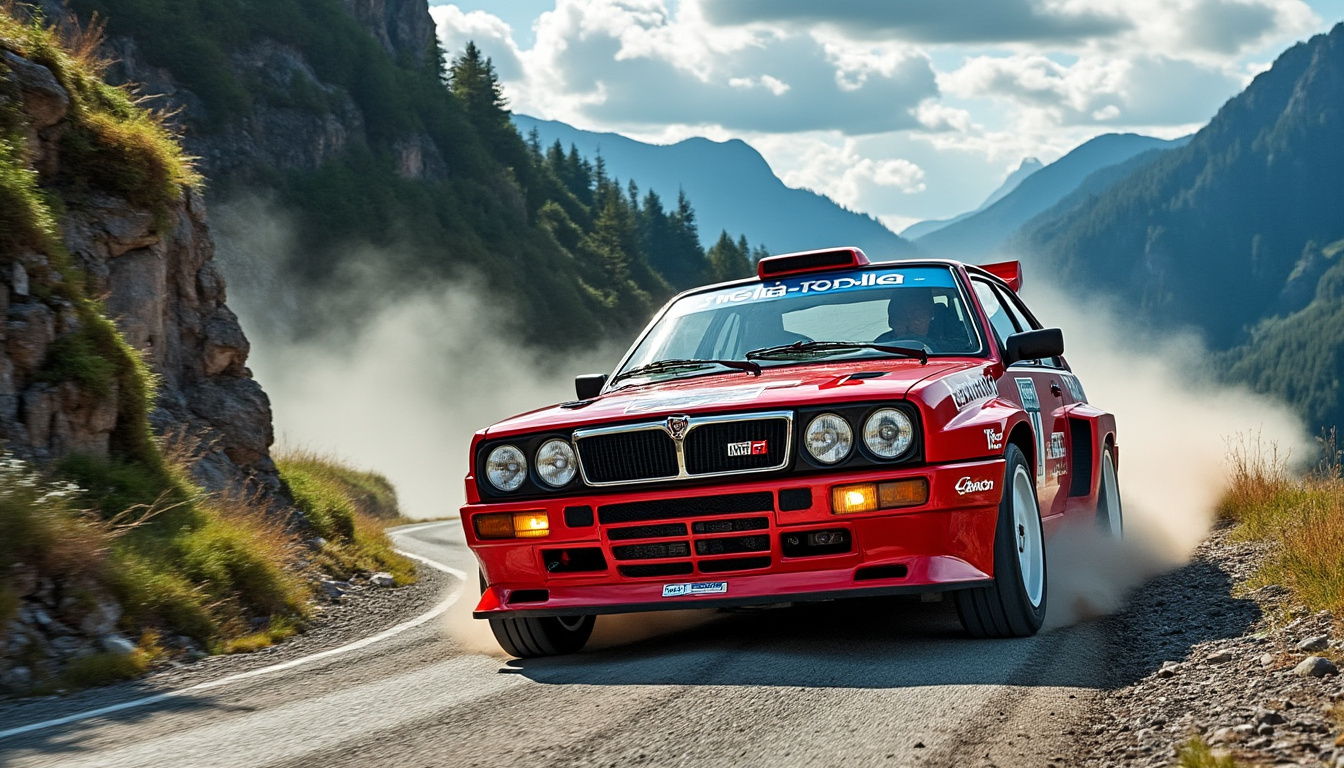 découvrez la lancia delta hf turbo, l'icône du rallye des années 80 qui a dominé les courses avec puissance et style.