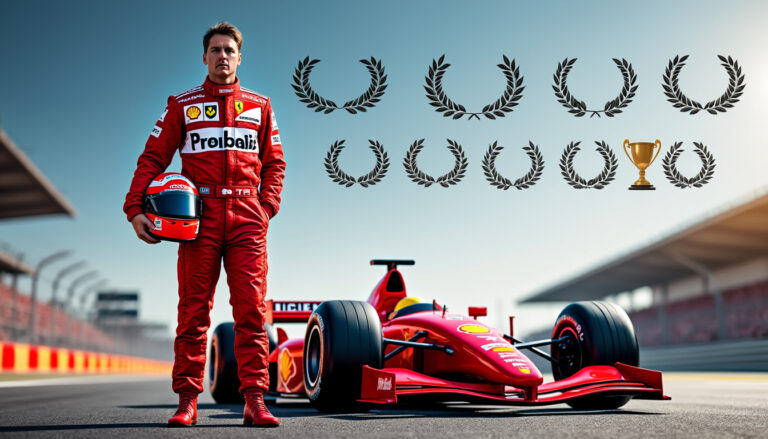 découvrez le palmarès impressionnant de michael schumacher, sept fois champion du monde de formule 1 avec un total de 91 victoires, une légende du sport automobile.