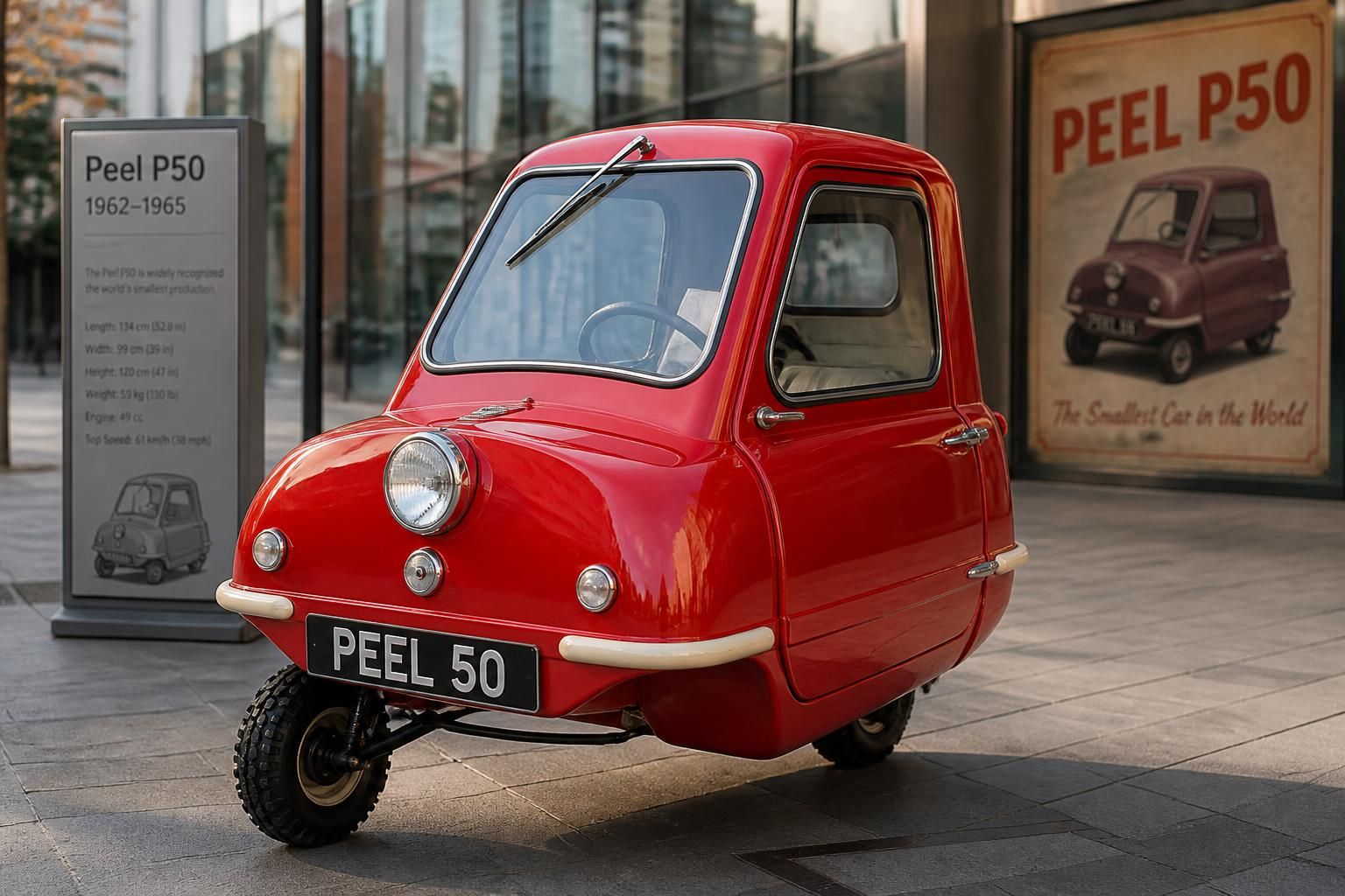 découvrez l'histoire fascinante du peel p50, la plus petite voiture du monde, ainsi que ses caractéristiques uniques qui en font un véhicule emblématique et hors du commun.
