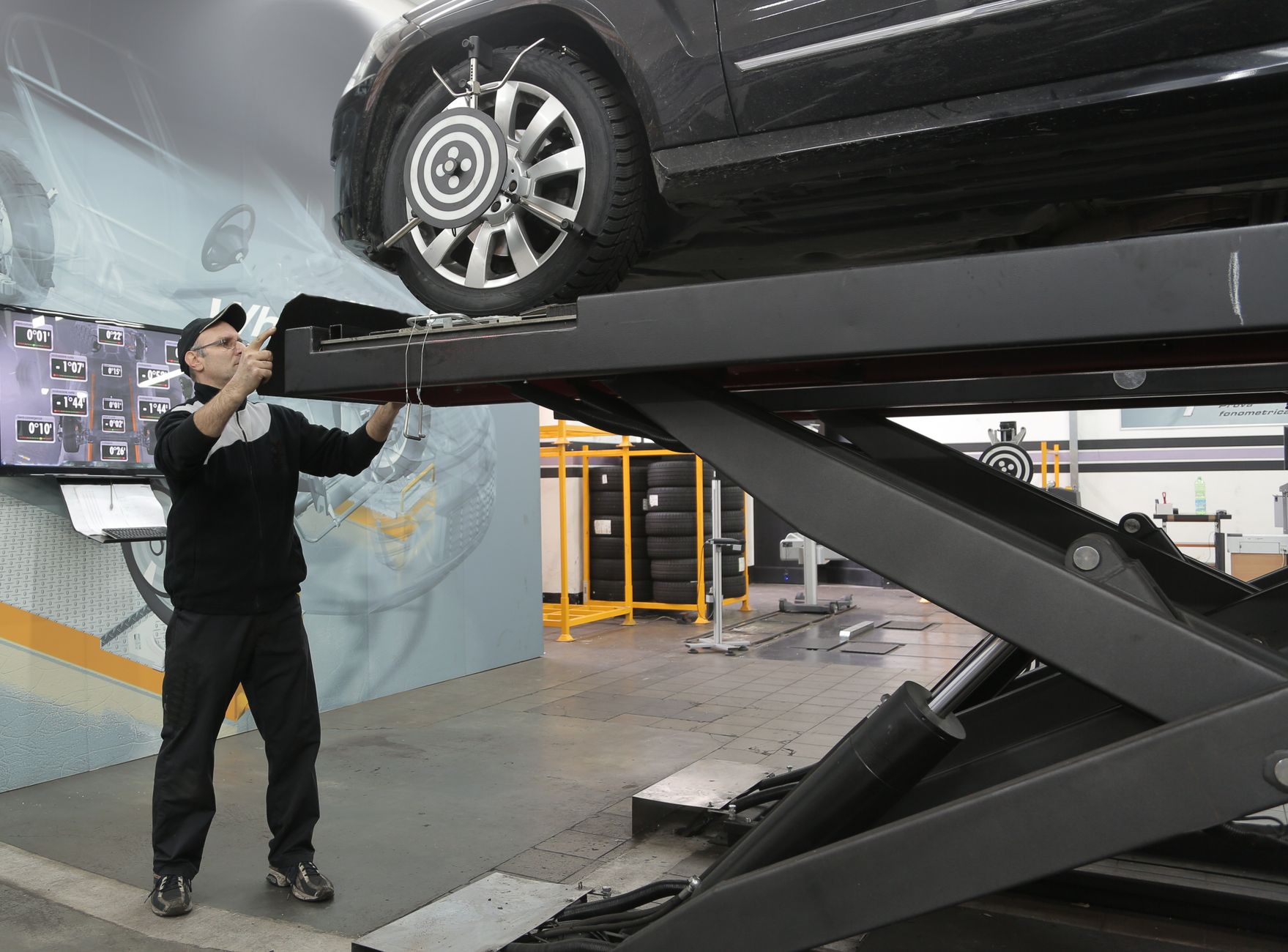 Géométrie de voiture prix, définition — réglage géométrie voiture garage